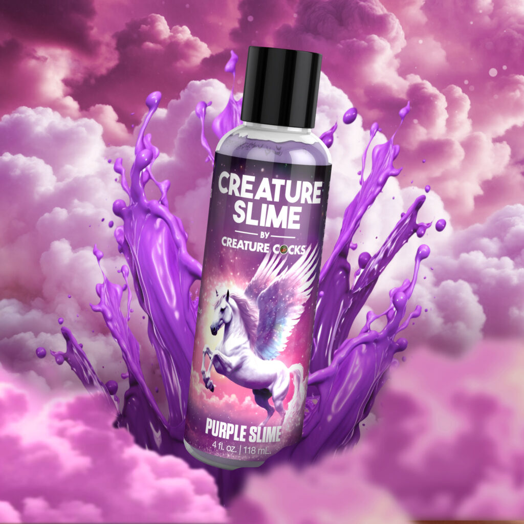 Purple Creature Slime Water